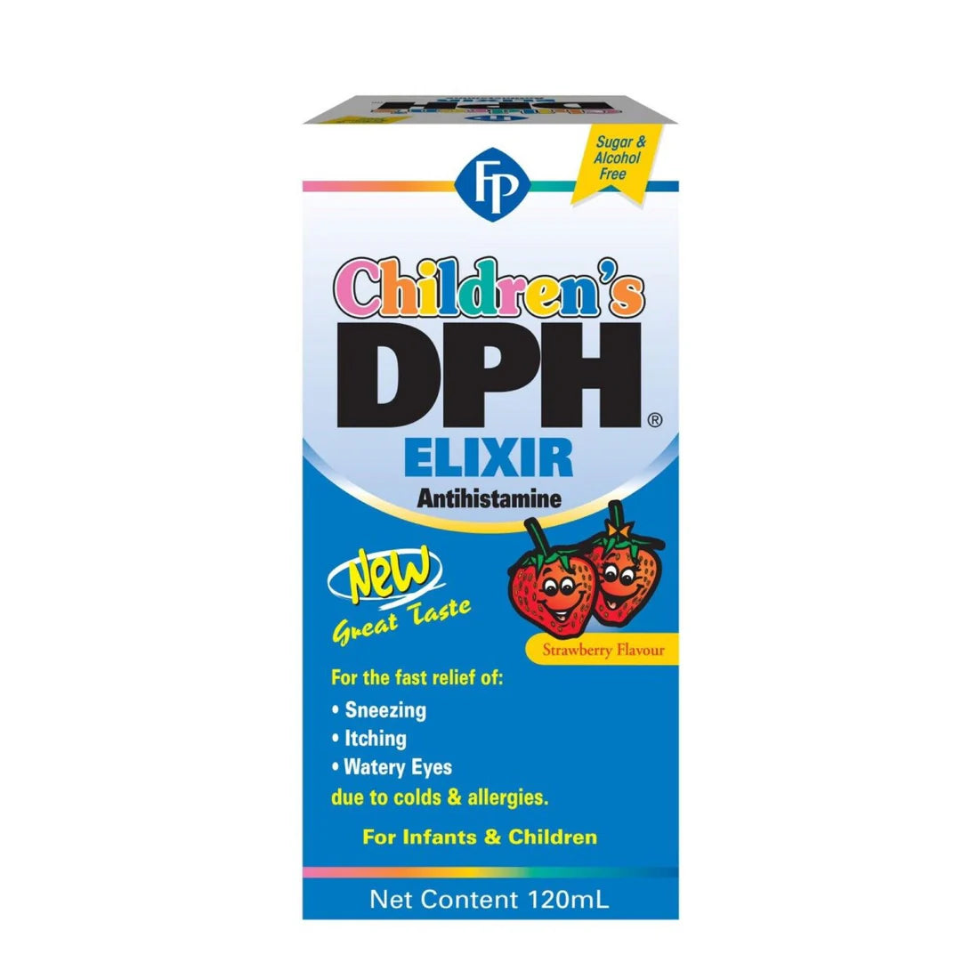 FP Children DPH Elixir Strawberry, 120ml
